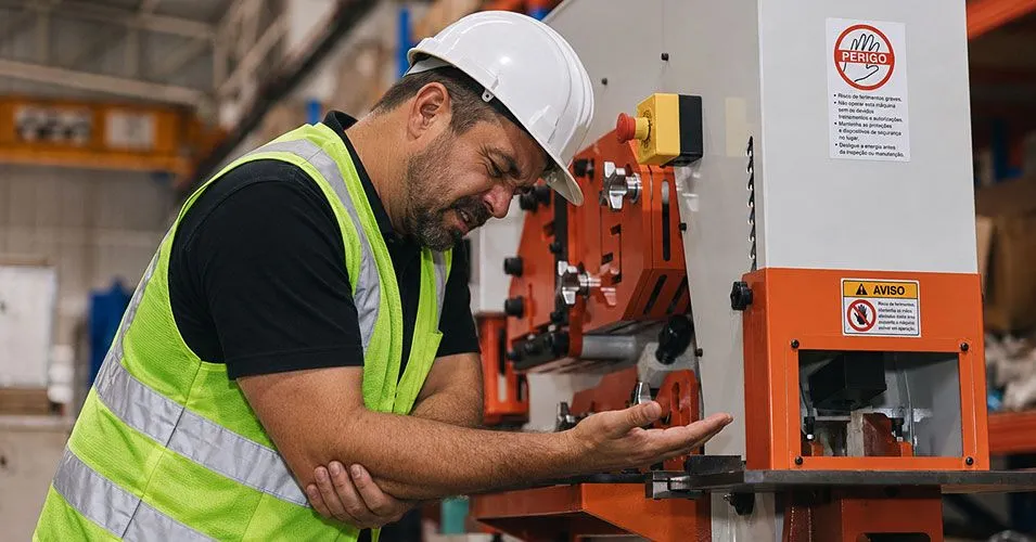 Acidente de trabalho sem treinamento documentado: o que muda
